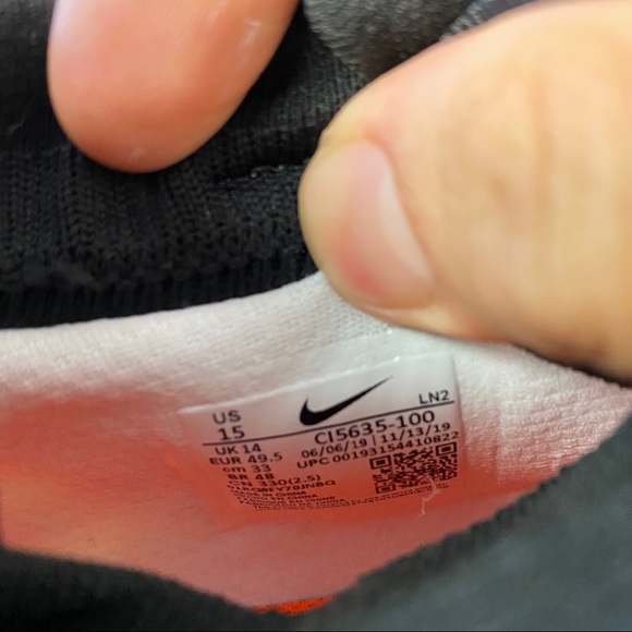 🆕 Nike	Vapor Edge Elite 360 Premium White Crimson - Picture 5 of 10